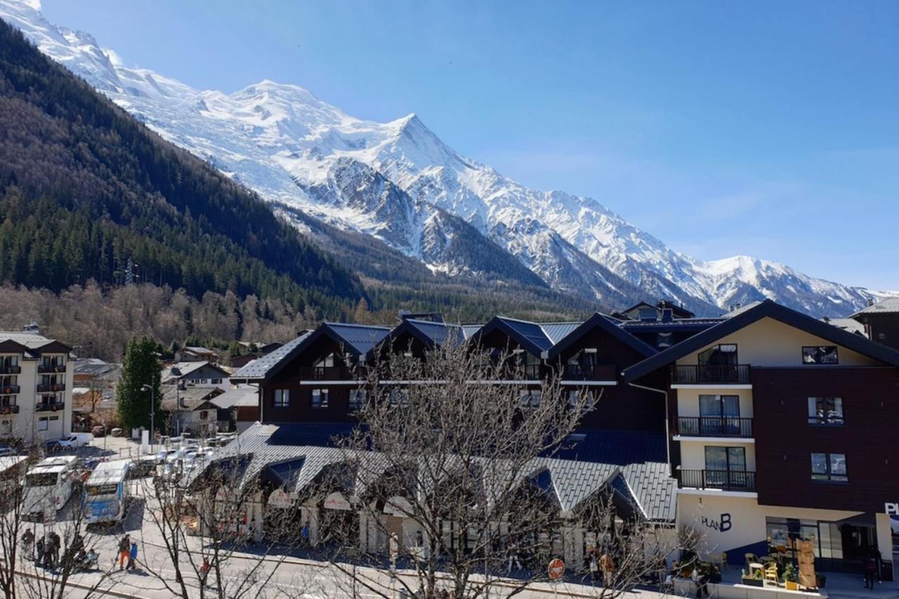 Hypercenter 27 M With Balcony Mont Blanc View Leilighet Chamonix Eksteriør bilde